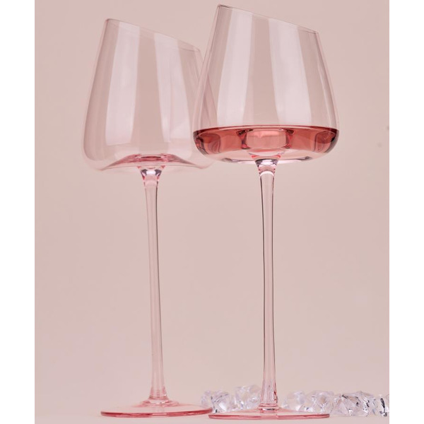 Набор бокалов для вина Makkua MR500 Wine series Crystal Elegance Rose