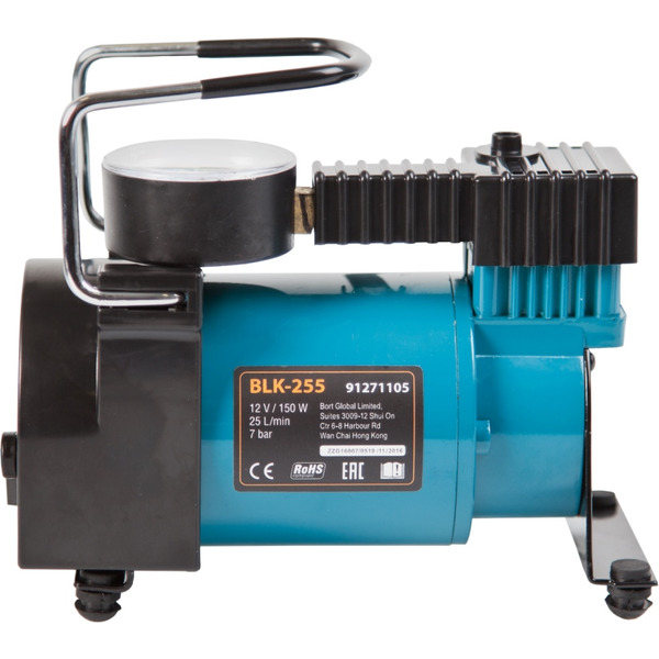 Компрессор автомобильный Bort BLK-255 (91271105)