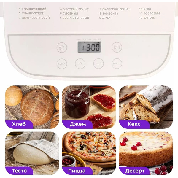 Хлебопечка Kitfort КТ-310