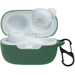 Чехол Bingo Silicone для JBL Live Free NC+ (темно-зеленый)