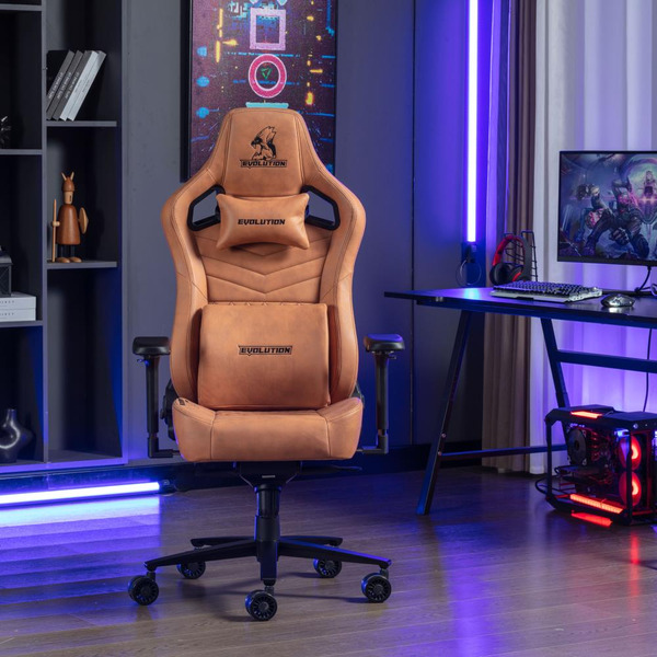 Игровое кресло Evolution Nomad PRO (коричневый)