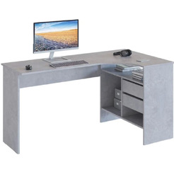 Компьютерный стол Сокол-Мебель СПм-25 (правый, бетон)