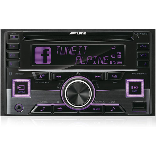 Автомагнитола Alpine CDE-W296BT