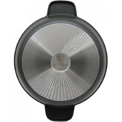 Кастрюля универсальная со стеклянной крышкой VICTORIA АЛА 4,0л (Р08 4,0G)