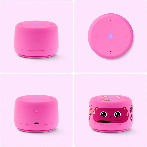 Умная колонка Яндекс.Станция Лайт 2 без часов (YNDX-00028PNK) розовый