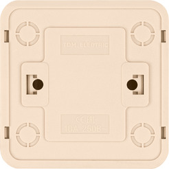 Переключатель TDM Electric Ладога SQ1801-0012 (слоновая кость)