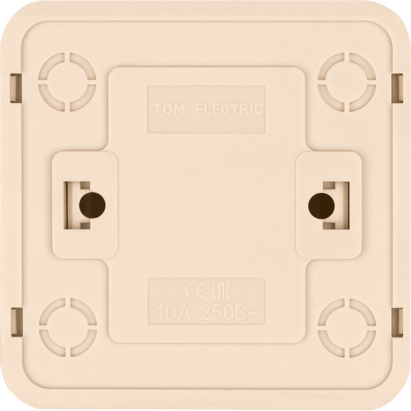 Переключатель TDM Electric Ладога SQ1801-0012 (слоновая кость)