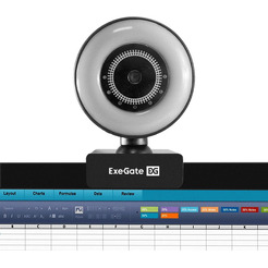 Веб-камера ExeGate eStudio EW-721 2K AF