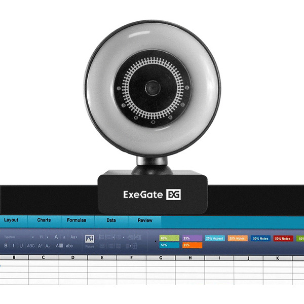 Веб-камера ExeGate eStudio EW-721 2K AF