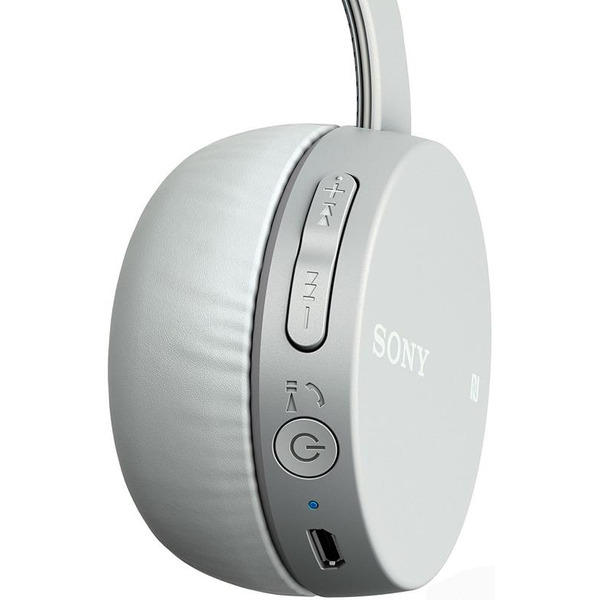 Наушники с микрофоном Sony WH-CH400 (Серые)