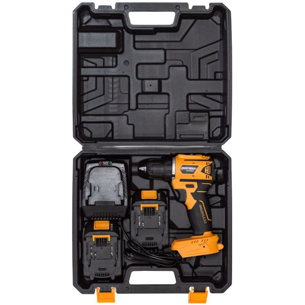 Дрель-шуруповерт Partisan AD-2155BL (с 2-мя АКБ, кейс)