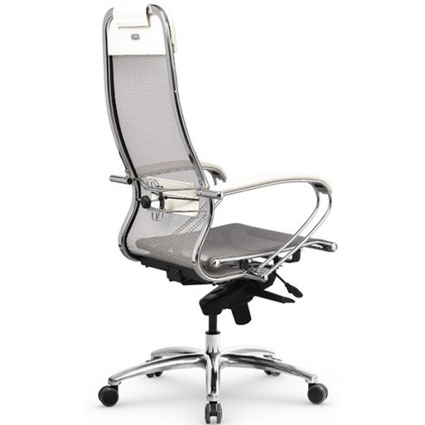 Кресло офисное МЕТТА Samurai S-1.04 молочный