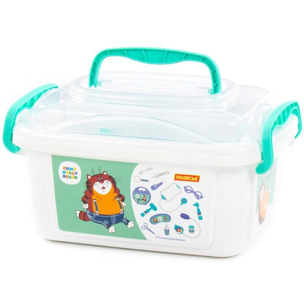 Игровой набор доктора Полесье Попугай Кеша Доктор 83333