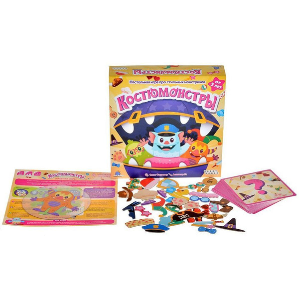 Настольная игра HOBBY WORLD Костюмонстры 915985
