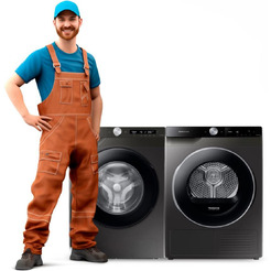 Установка сушильной и стиральной машины горизонтально "ПРЕМИУМ"