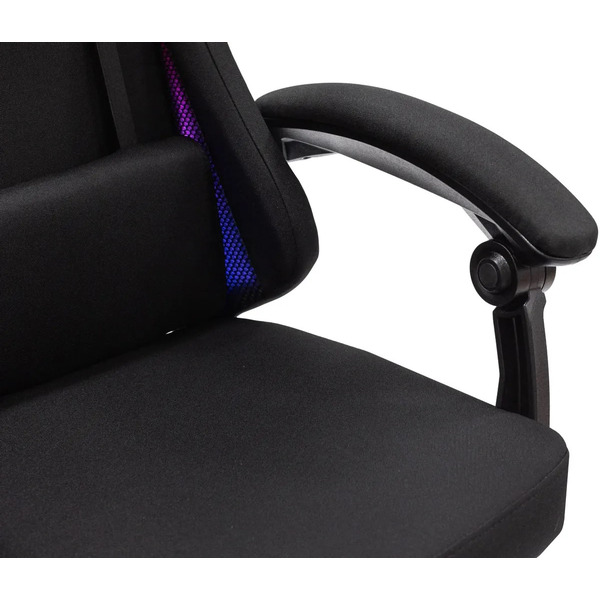Кресло игровое Knight Wolf RGB (черный)