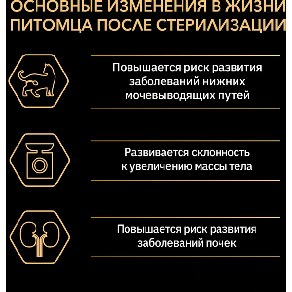 Сухой корм для кошек Pro Plan Sterilised с кроликом (1.5кг)