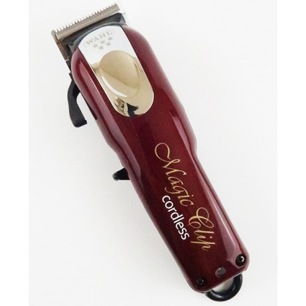 Машинка для стрижки Wahl Hair clipper Magic Clip Cordless 5star (8148-316H) красный