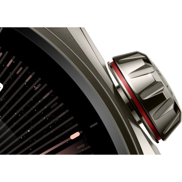 Умные часы Huawei Watch 6 Pro 46 мм NIZ-AL00 (серебристый, с коричневым силиконовым ремешком)