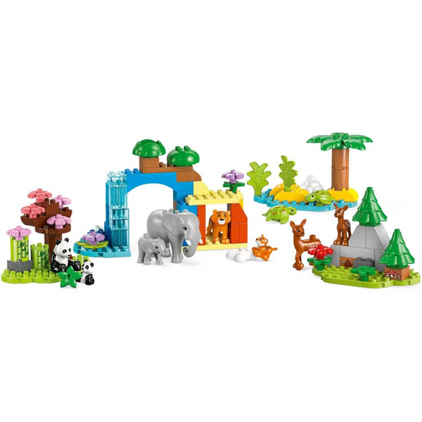 Конструктор Lego Duplo Семьи диких животных 3в1 10446