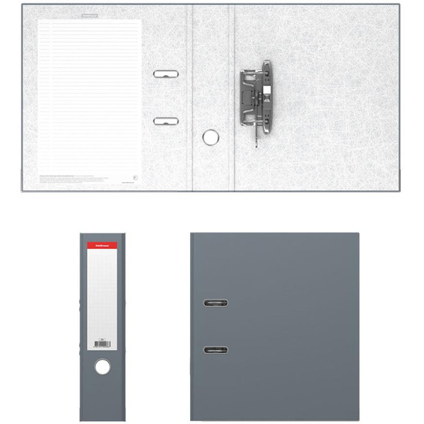 Файл-регистратор Erich Krause А4/70мм Standard серый 286