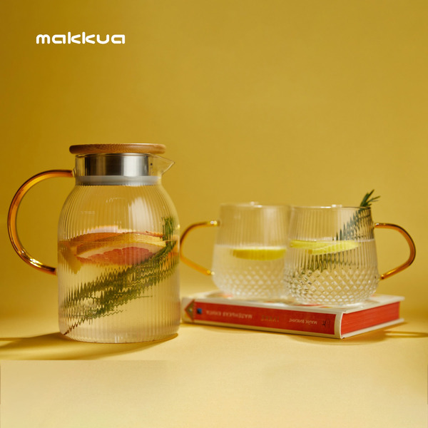 Заварочный чайник Makkua Ribbed Glassware RT1200