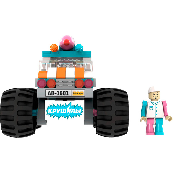 Конструктор Brick Labs Крушилы: Мороженщик AB-1601