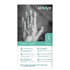 Подгузники-трусики детские Kirulya Easy Day L 9-14кг (56шт)