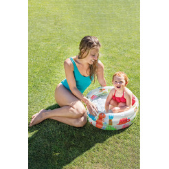 Надувной бассейн Intex "Динозавр" 57106NP (61х22 см)