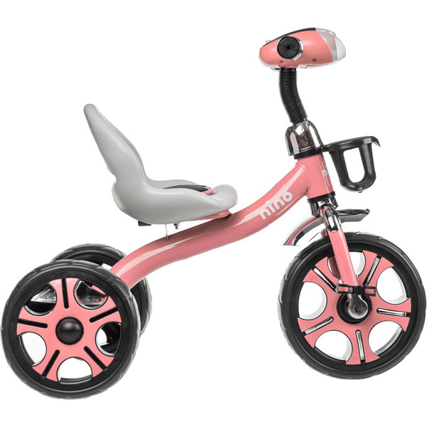Трехколесный велосипед NINO 1028-1 (розовый)