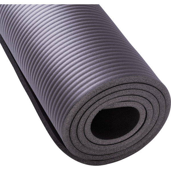 Коврик Starfit FM-301 NBR (10 мм, серый)