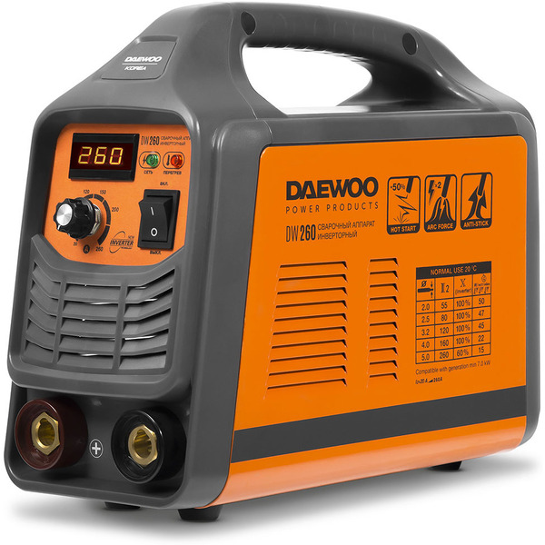 Сварочный инвертор Daewoo Power DW 260