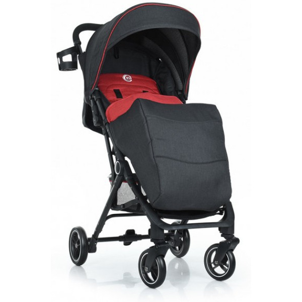 Коляска EL Camino Idea (черный/красный)