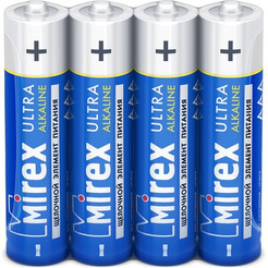 Батарейка Mirex Ultra Alkaline AAA 4 шт LR03-S4