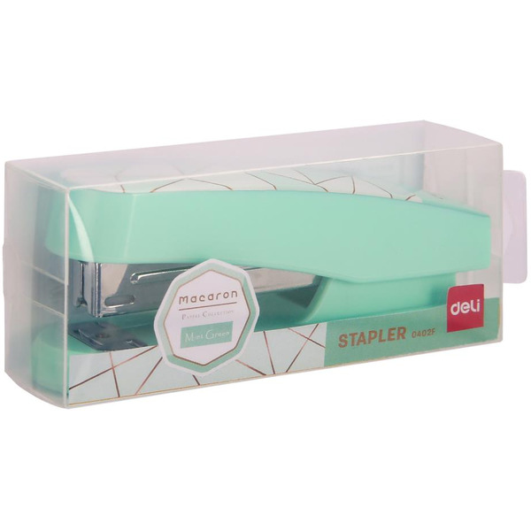 Степлер DELI 0402FGREEN