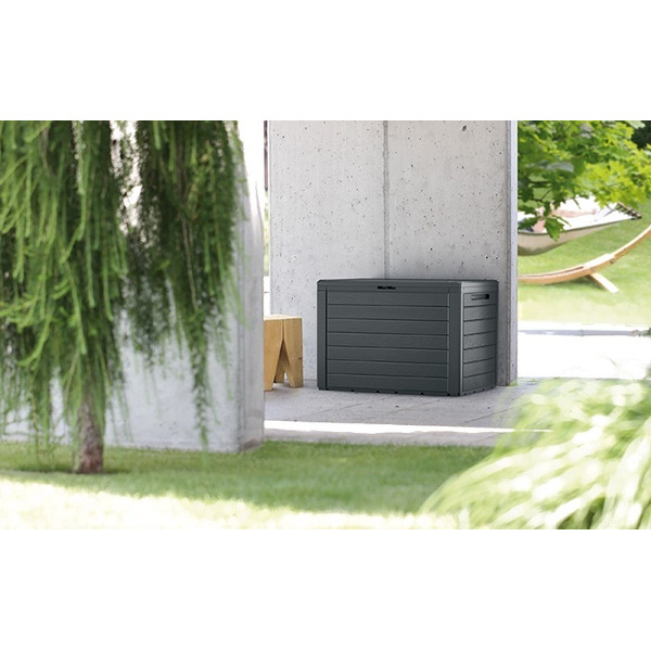 Сундук уличный Prosperplast Woodebox MBWL190-440U (коричневый)