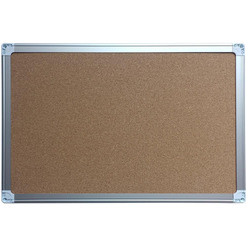 Доска пробковая Silwerhof 45x60см алюминиевая рама