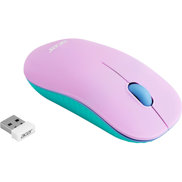 Мышь Acer OMR200 (зеленый/фиолетовый)