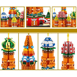 Конструктор KING 10961 Собор Василия Блаженного
