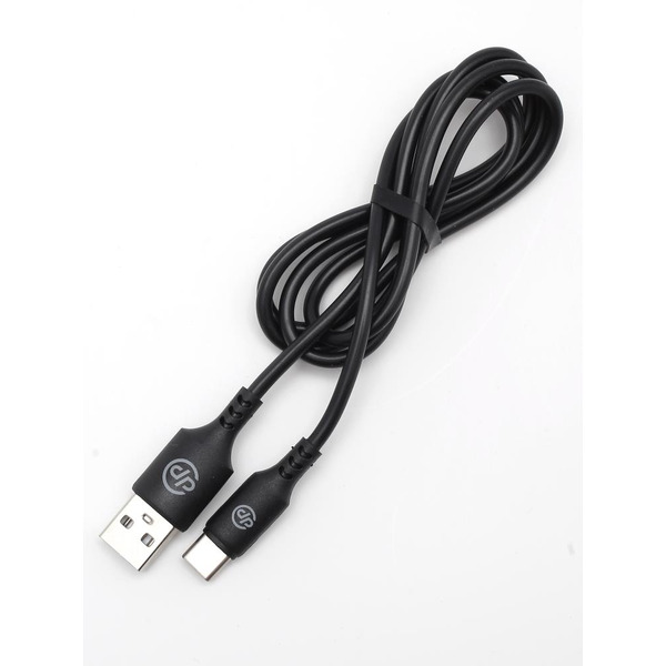 Кабель DigitalPart TC-307 USB Type-A - USB Type-C (1 м, черный)