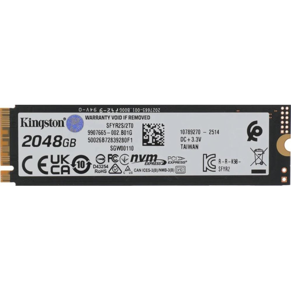 SSD Kingston Fury Renegade G5 2TB SFYR2S/2T0