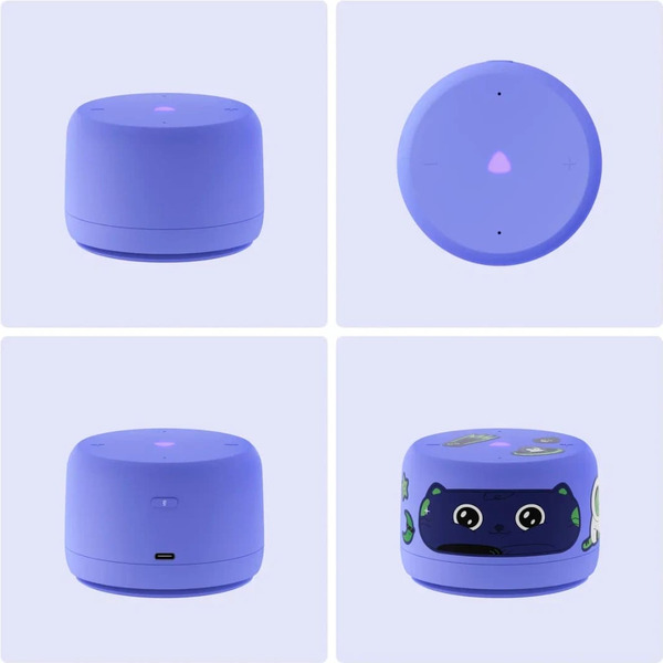 Умная колонка Яндекс.Станция Лайт 2 без часов (YNDX-00028VIO) фиолетовый