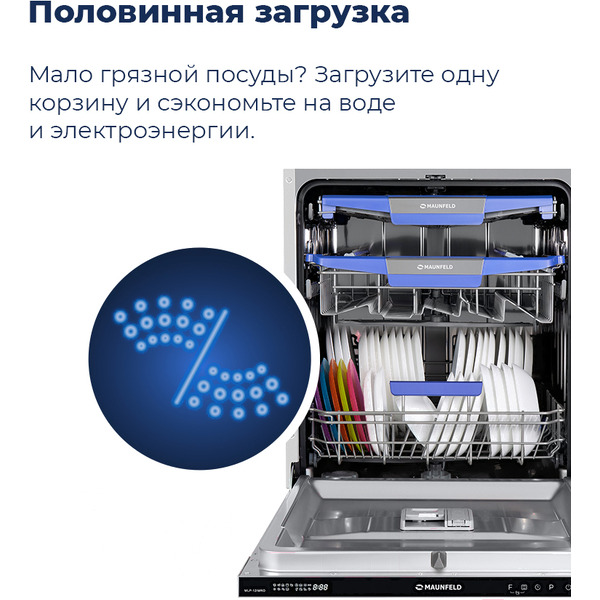 Встраиваемая посудомоечная машина MAUNFELD MLP-12IMRO