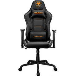 Кресло компьютерное игровое COUGAR Fortress Black (3MELIBLB.VP01)
