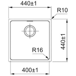 Кухонная мойка Franke FEX 210-40 127.0688.781