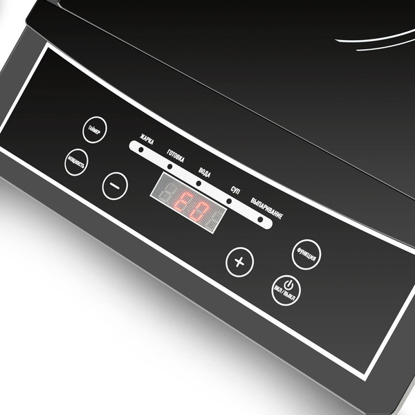 Настольная плита Ginzzu HCI-103