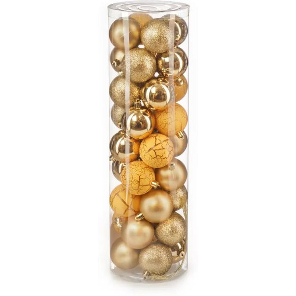 Набор новогодних шаров Ausini VT25-04019-1