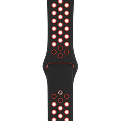 Ремешок Bingo Sport для APPLE Watch 38/40/41mm (S) Черный с красным