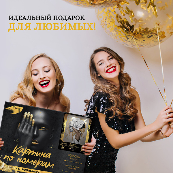 Картина по номерам Молли Ввысь 40x50 HR0408