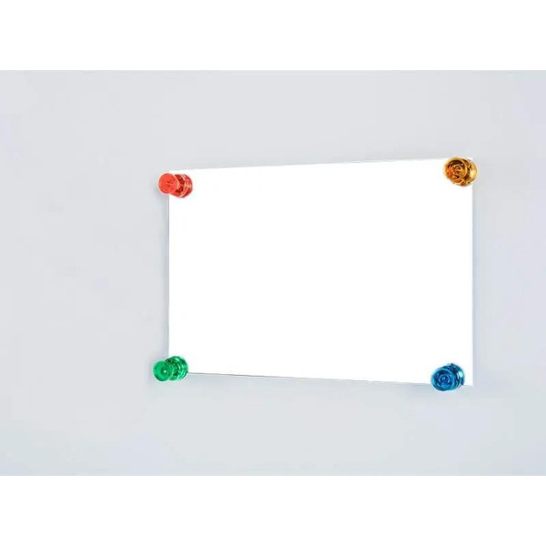 Доска стеклянная Deli 8736 (белый)